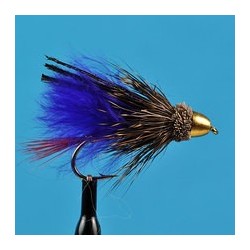 Conehead Marabou Muddler Purple