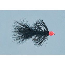 Black Egg Sucking Leech Weighted