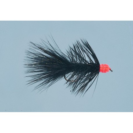 Black Egg Sucking Leech Weighted