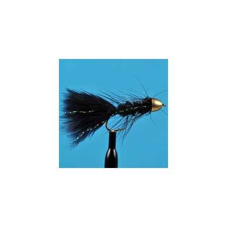 Conehead Woolly Bugger Black