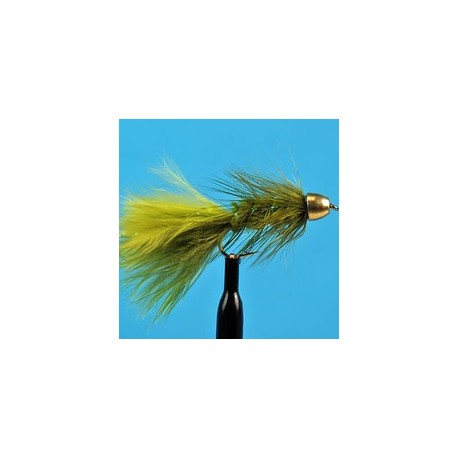 Conehead Woolly Bugger Olive