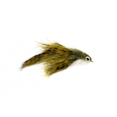 Kinky Zonker Olive & White