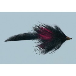 Rainys Conehead Black Red Flash Bunny Weighted