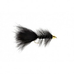 Woolly Bugger Black & Olive (Tch)