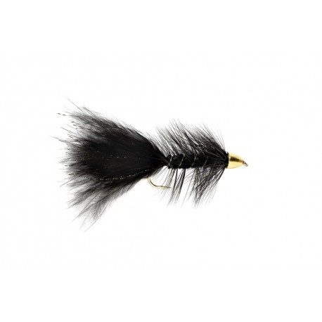 Woolly Bugger Black & Olive (Tch)
