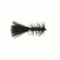 Woolly Bugger Black Weighted