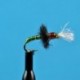Glass Bead Rojo Midge Olive
