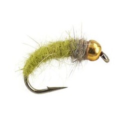 Beige & Olive Grayling Nymph