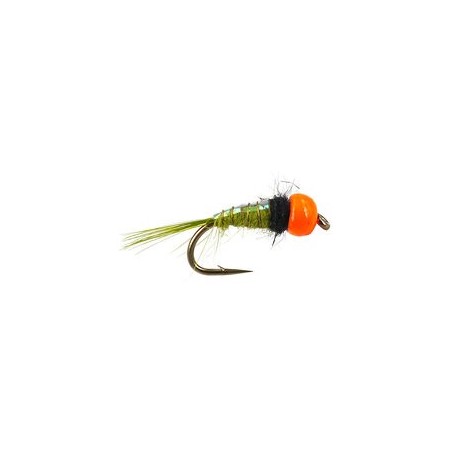 Tinsel Olive Hot Orange Nymph