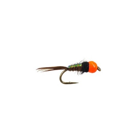 Tinsel Pheasant Hot Orange Nymph