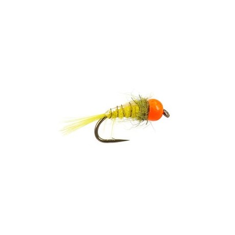 Tinsel Yellow Hot Orange Nymph