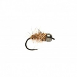 Hare's Ear Black (Tungsten Bead Head) Barbless