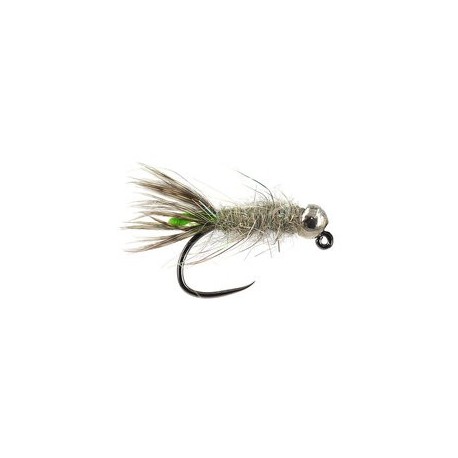 Ales Peeping Caddis Lime Jig