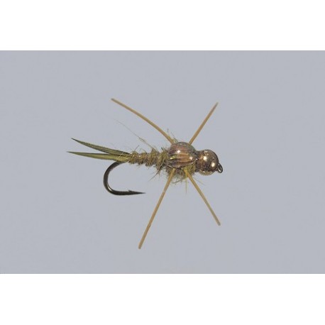 Olive Rubber Legs Epoxyback Hares Ear