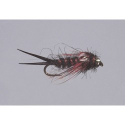 Ingersolls Beadhead Bloody Black Steely Stone Weighted