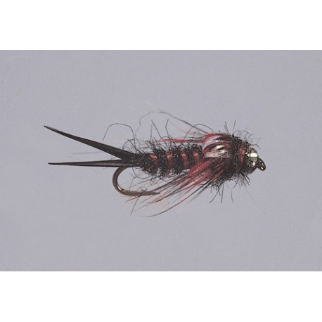 Ingersolls Beadhead Bloody Black Steely Stone Weighted