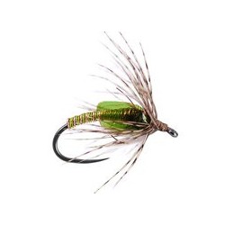 Green Metallic Soft Hackles Pupa Bl