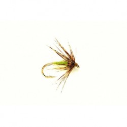 Spider Caddis Green