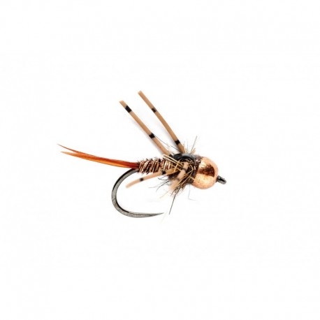 Pheasant Tail Rubber Leg (Tungsten Bead Head) Barbless