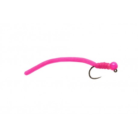 Squirminator Hot Head Jig Hot Pink Barbless