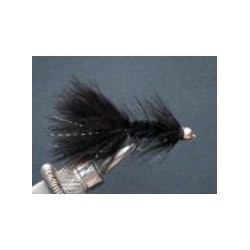 Bead Head Black Woolybugger