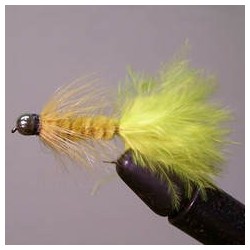 Bh Conehead Wooly Bugger (Yellow)