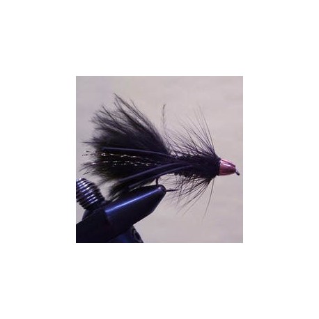 Conehead Rubberleg Wooly Bugger (Black)