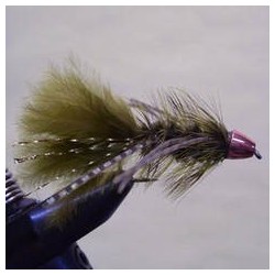 Conehead Rubberleg Wooly Bugger (Olive)