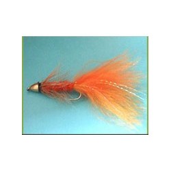 Conehead Wollybugger Orange