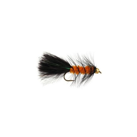 Wooly Bugger Orange Black