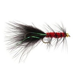 Wooly Bugger Red Black