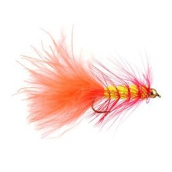 Wooly Bugger Yellow Orange