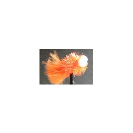 Booby Orange Fritz White