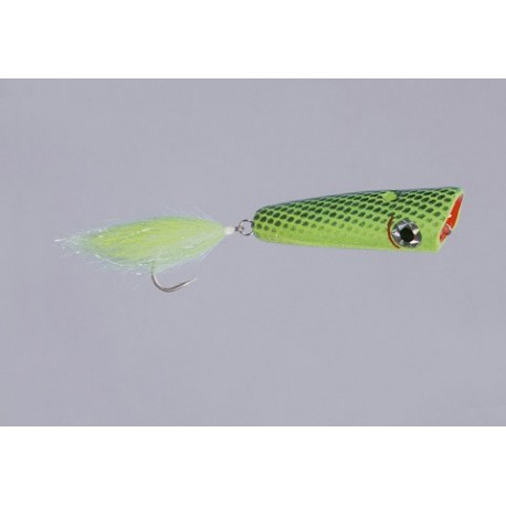 Cb Chartreuse Bubble Head Minnow a Cw