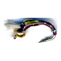 D Glass Epoxy Bead Head Buzzer Claret