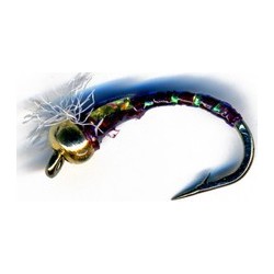 D Glass Epoxy Bead Head Nymph Brown