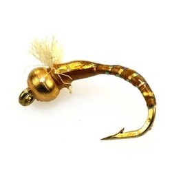 D Glass Epoxy Bead Head Nymph Gold