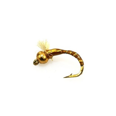 D Glass Epoxy Bead Head Nymph Gold