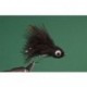 Black Flashabou Floating Muddler