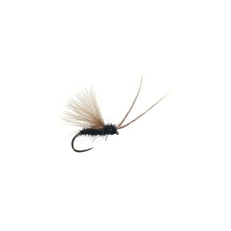 Small Black CDC Caddis Bl