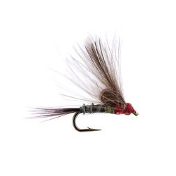 Straight Loopwing CDC Quill Emerger Grey