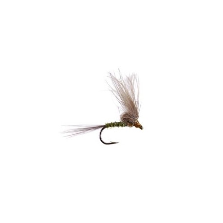 Straight Loopwing CDC Quill Emerger Olive