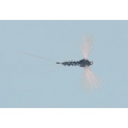 Black Sparkle Wing Spinner