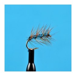 Crackle Back Blue Holographic