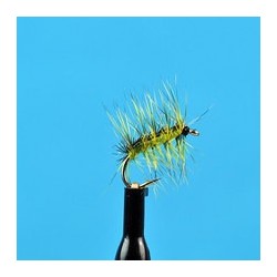 Crackle Back Chartreuse Grizzly