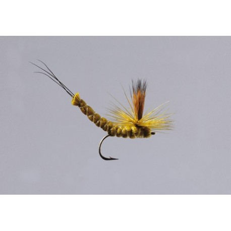 Extended Body Green Drake Parachute