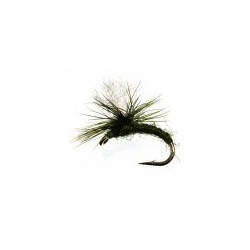 Klinkhammer Olive White Posts Heavy Hackle
