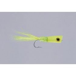 Leftys Chartreuse Bass in Shore Popping Bug