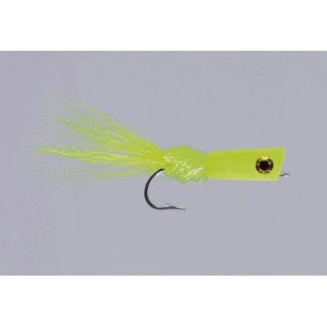 Leftys Chartreuse Sw Popping Bug Chartreuse Lefty