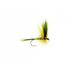 Mayfly Golden Olive Wulff